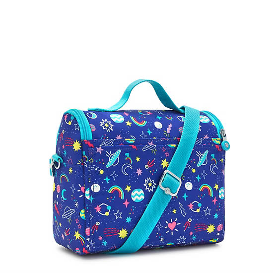 Kipling New Kichirou Printed Lunch Bag Tassen Blauw | België 1058YX